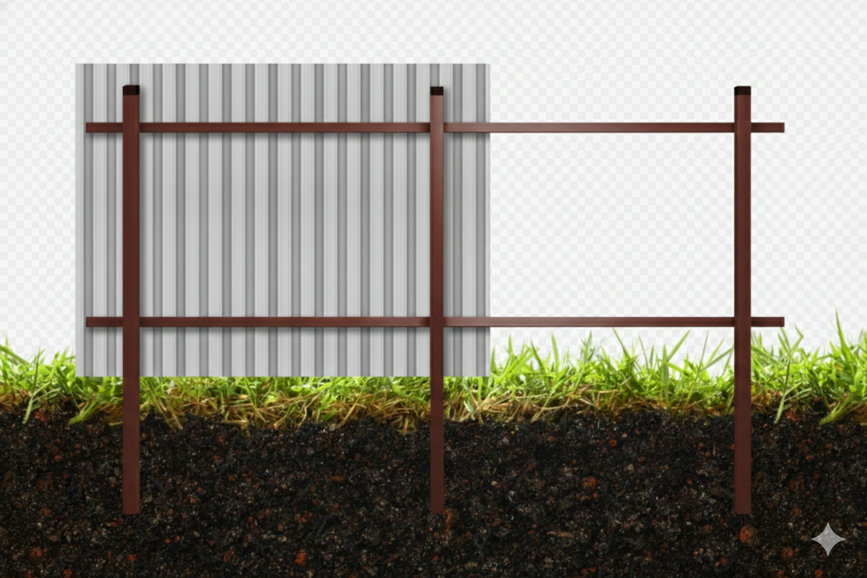 Каркас для забора