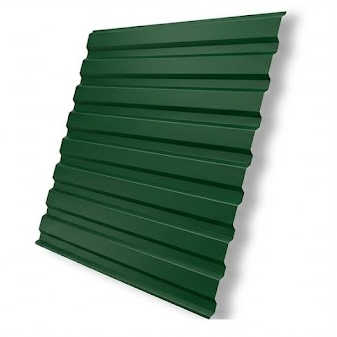 Профлист С8 (зелёный мох) 1200х2000мм 0,45мм