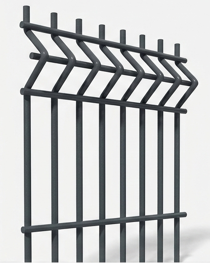 Сетка 3D заборная (графитовый серый) 1730х2500 5мм